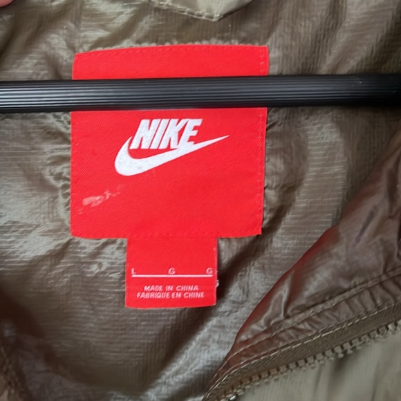 Nike Sportswear Army Green Goose Down Puffer Vest Men L - Picture 3 of 12